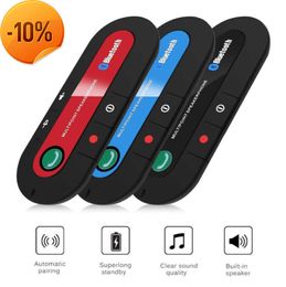 New Speakerphone 4.1+Edr Wireless Bluetooth-Compatible Handsfree Car Kit +Sun Visor Clip Mp3 Music Player Usb Power Audio Receiver