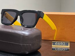 designer sunglasses for women mens sunglasses men 2023 New L Fashion outdoor travel Classic Eyewear Retro Unisex Goggles Sport Driving Multiple style with box 6093