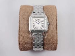 Fashion couple watches are made of high quality imported stainless steel quartz ladies elegant noble diamond table 50 meters waterproof designer watches