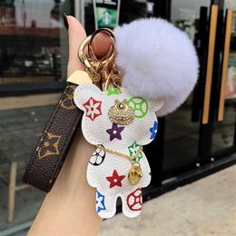LL2021 Fashion brand Dog Keychain classic chic Keyring Women men luxury Car pendant unisex designer Key Chain Trinket Jewelry 299p185g