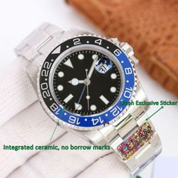 A Original 1 to 1 Men's watches Pepsi Green Mean Time Batman women's automatic 40mm 3285 sports men's high quality