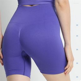 Active Shorts High Waist Seamless Women Knit Scrunch BuBuLift Gym Yoga Biker Cycling Workout Sport