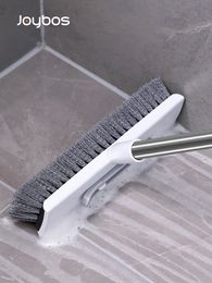 Cleaning Brushes Joybos Long Handle Bathroom Floor Brush 50inch With Squeegee Lengthen crevice brush Tool 230617