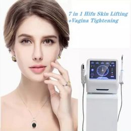 Hot sales Hifu Private Vaginal Tightening Machine for Women Skin Tighten Wrinkle Removal 2 in 1 beauty machine