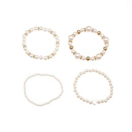 Anklets Temperament Fashion Pearl Bracelet Atmosphere Love Anklet Accessories Set For Rose Brooches Sweater Clasp