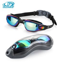 goggles Adult Swimming Goggles Anti Fog UV Protection Swimming Goggles Soft Silicone Nose Pad Anti Leakage for Adult Men Women Goggles 230617