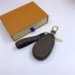 Men Women Luxury Designer Car Key Chain Leather Keychain Brand Handmade Keyrings Casual Car Keychains Bags Pendant Keyring Coin Pu258C