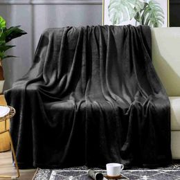 Blanket Venteunique Soft Fuzzy Plush Super Cozy Solid Blanket Couch Sofa Bed Pet Throw Sheet Mechanical R230617