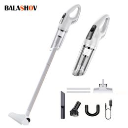 Vacuums USB Rechargeable Handheld Wireless Vacuum Cleaners HighPower Household Cordless Button Cleaner for Car Home Pet Hair 230616