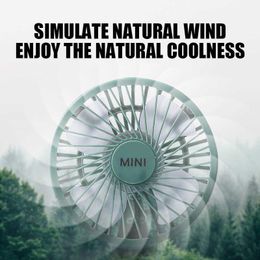 Electric Fans USB Rechargeable Electric Mini Usb Charging Student Desktop air Outdoor Portable Dormitory
