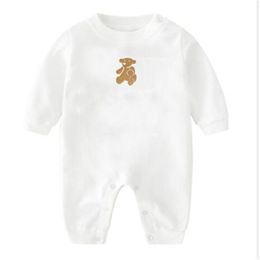 100% Cotton Baby Romper Gold Little Bear Toddler Infant Jumpsuit Newborn Babies Sleepsuits Kids Designer Clothing Set