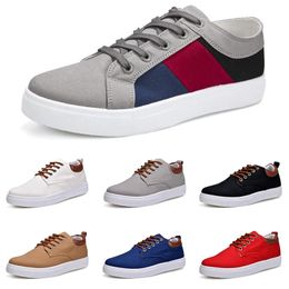 Casual Shoes Men Women Grey Fog White Black Red Grey Khaki mens trainers outdoor sports sneakers size 40-47 color55