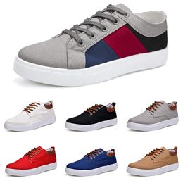 Casual Shoes Men Women Grey Fog White Black Red Grey Khaki mens trainers outdoor sports sneakers size 40-47 color63