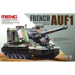 3D Puzzles Meng Model TS-004 135 French AUF-1 155mm Self-Propelled Howitze - Scale Model Kit 230616