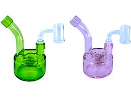 Vintage Pulsar Glass Pipe Bong Water Hookah Smoking Pipe Original Glass Factory Made can put customer logo by DHL UPS CNE