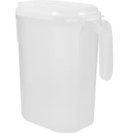 Water Bottles Kettle Ice Tea Pitcher Fridge Beverage Dispenser Plastic Pot Pitchers Drinking Cold Jug Pp Lid