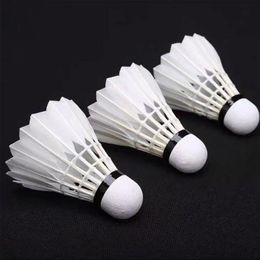 Badminton Shuttlecocks 12PCSLOT Factory Direct Selling Ball Shuttlecock Feather for Birdy Victor Jianzi 230616