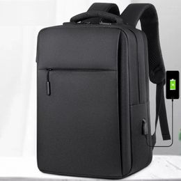 Backpack Business Travel Men Backpacks Large Capacity Storage USB Charging 15.6 Inch Laptop Male Waterproof Schoolbag
