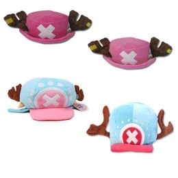 Berets Japanese Anime Toy Tony Chopper Cosplay Plush Cotton Hat Cute Soft Warm Winter Cartoon Cap For Children Adult Gift4560441261Y