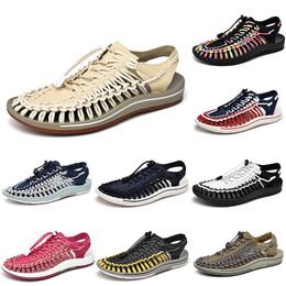 2023 Herren gewebte, atmungsaktive Schuhe, bunt, Weiß, Blau, Beige, Rosa, Braun, Schwarz, Rot, Turnschuhe, Outdoor-Sport, Farbe 9507858962302798330885