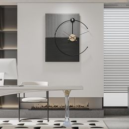 Wall Clocks Unusual Digital Large Industrial Living Desk 3d Nordic Design Orologio Da Parete Metal Decor WW50WC