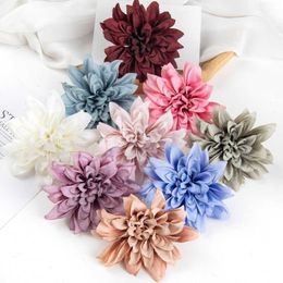 Dried Flowers 100PCS Artificial Silk Home Decor Garden Christmas Bridal Accessories Clearance DIY Candy Box Wedding Scrapbook