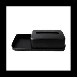 Car Organiser For BYD Atto 3 Yuan Plus 2023 Navigation Screen Rear Storage Tray Hidden Tissue Box