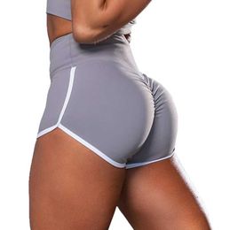 Hot Women Yoga Shorts Female Casual Fasion High waist Sweatpants White Egde Gym Running Sport Feminino