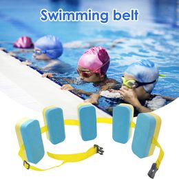 Air Inflation Toy Adjustable Back Floating Foam Swimming Belt Children Float Board Belt Air Matresses Adult Children Swim Training Equipment 230616