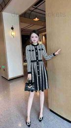 Urban Sexy Dresses Designer Brand dress Women's new autumn winter sexy Party dinner dress ladies classic spring fashion Printed houndstooth skirt birthday gift 7U3Y