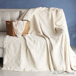 Blanket Soft Sofa Blanket Camping Travel Throw Blanket with Knitted Summer Air Conditioning Towels Bed R230617