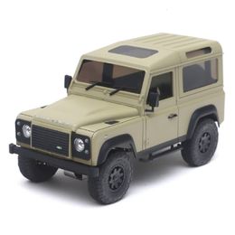 ElectricRC Car Defender D90 Pre-Cut White Hard Body Shell Fits for 118 Scale RC Crawler Kyosho Mini-Z 4x4 230616