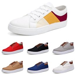 Casual Shoes Men Women Grey Fog White Black Red Grey Khaki mens trainers outdoor sports sneakers size 40-47 color23