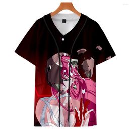 Men's T Shirts BSLNXNMA Harajuku Summer Elfen Lied 3D Short Sleeve Baseball Uniform Hip Hop Women Print T-SHIRT