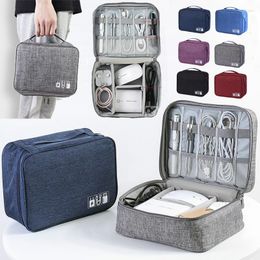 Storage Bags 1pc Multi-function Digital Product Bag Portable USB Cable Earphone Charger