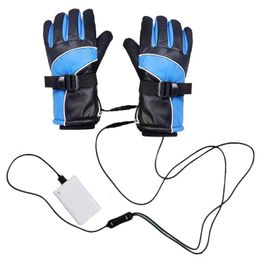 Ski Gloves Electric Heated With Rechargeable Battery For Men Women Powered Hand Warmer Skiing Climbing 230617