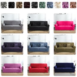 Chair Covers Plush Sofa Cover L Shaped Sofa Cover for Living Room Elastic Furniture Couch Slipcover Chaise Longue Corner Sofa Cover Stretch 230616