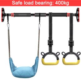 Horizontal Bars 65 100cm Home Pull Up Door Bar Fixed Wall Hanging Chair Swing Fitness Ring Gym Exercise Sport Workout Equipment EQUIP 230616