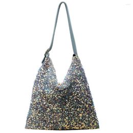 Evening Bags Fashion Sequin Tote Handbag Women Large Capacity Clutches Shopping Bag