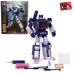 Giocattoli di trasformazione Robot THF-01J Soundwave G1 Transformation THF01 Tape Corps THF01J THF01P Walkman MasterPiece MP13 MP-13 Action Figure Giocattoli robot 230616