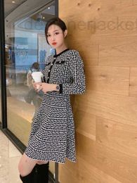 Designer Brand dress Women's new autumn winter sexy Party Dresses dinner Printed metal buckle dress ladies classic spring fashion skirt birthday gift EWH9