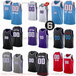 Custom New Printed Basketball Malik Monk Jersey 3 Terence Davis 25 Alex Len Kevin Huerter Trey Lyles Chimezie Metu Neemias Queta Keon Ellis Jerseys 6 patch