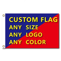 Banner Flags Graphic Custom Printed Flag Polyester Shaft Cover Brass Grommets Free Design Outdoor Advertising Decoration Party Sport 230616