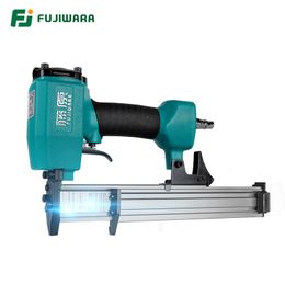 Nail Gun FUJIWARA Pneumatic Nail Gun F30 Straight Nails 422J 1013J-1022J U-shaped Air Nailer Stapler 230617