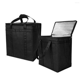 Storage Bags Insulated Thermal Cooler Bag Cool Portab Foods Drink Boxes Large Outdoor Chilled Zip Picnic Tin Foil Food