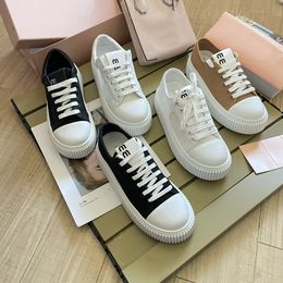 Designer Women shoes Leather Lace Up Fashion Platform Sneakers White Black womens Luxury Casual Shoes Chaussures de Espadrilles With box size 35-40