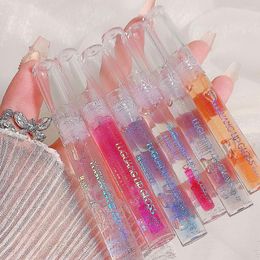 Lip Gloss Glass Water Moisturising Glow Oil Transparent Temperature Colour Changing Plumper Lips Care Lipstick