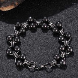 Link Bracelets Design Fashion Chain Stainless Steel Bracelet Simple Claw Clasp For Women Men Girl Boy Jewelry GS0097