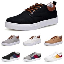 Casual Shoes Men Women Grey Fog White Black Red Grey Khaki mens trainers outdoor sports sneakers size 40-47 color66