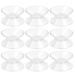 Hooks 10PCS Double Sided Suction Cups Clear Sucker For Glass Table Spacers Mirror 30MM